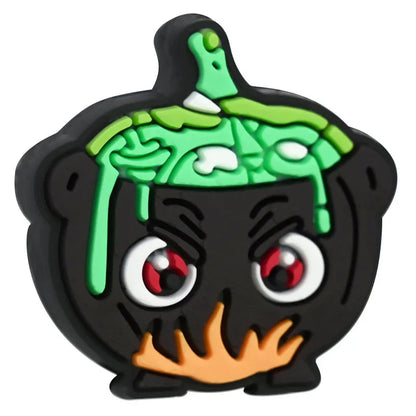 Cartoon Halloween Pumpkin Beaded Patch Focus Bead Jewelry