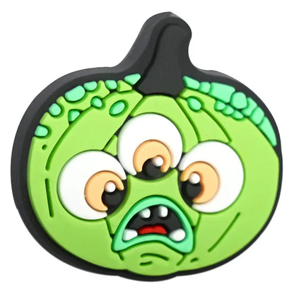 Cartoon Halloween Pumpkin Beaded Patch Focus Bead Jewelry