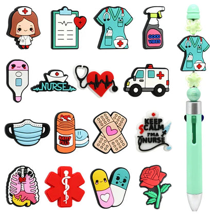 Medical Care Beads Soft Plastic Beads PVC Glue Beads