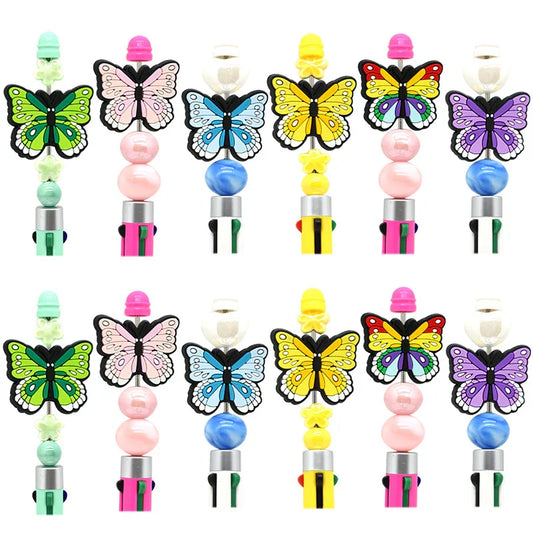 Colorful butterfly beaded DIY scattered beads
