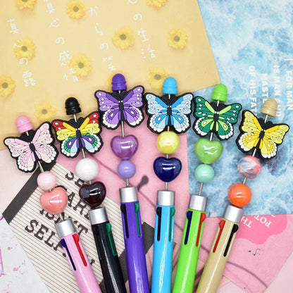 Colorful butterfly beaded DIY scattered beads