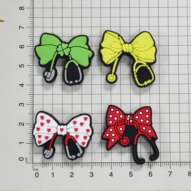 Bowknot Medical Beads Silicone Focal - Beadable Cat