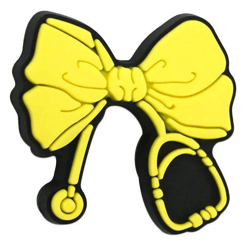 Bowknot Medical Beads Silicone Focal - Beadable Cat