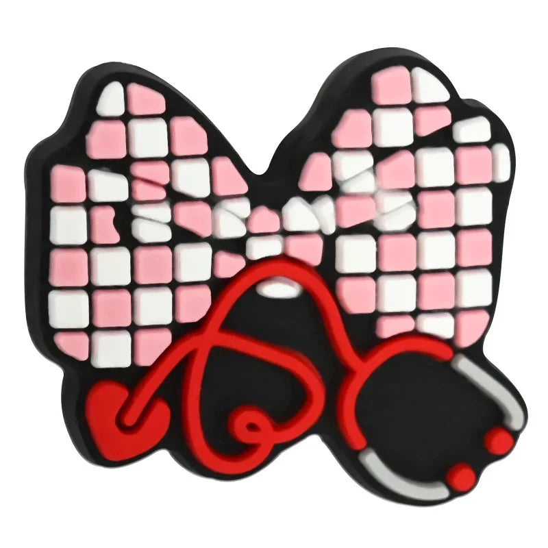 Bowknot Medical Beads Silicone Focal - Beadable Cat