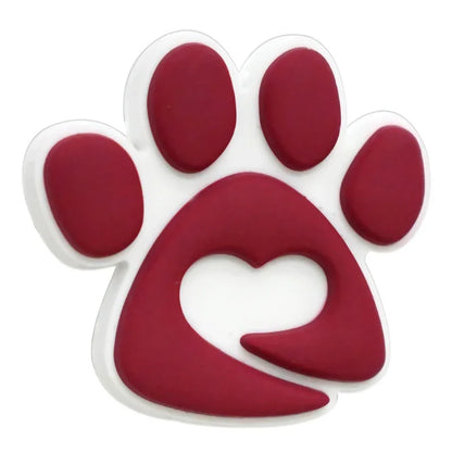 Dog Paw Print Creative Ballpoint Pen Silicone Focus Beads