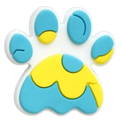 Dog Paw Print Creative Ballpoint Pen Silicone Focus Beads