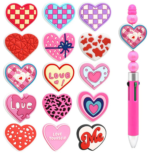 Love Beads Diy Silicone Focus Beads
