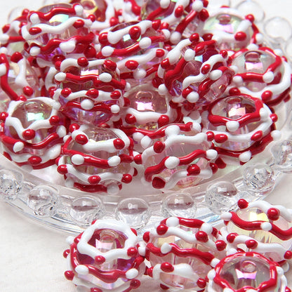 Hand-painted Beads Cartoon Duck Chick Beads Loose Beads