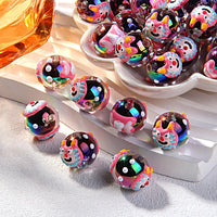 Black Bead Medium Bead Powder Cat