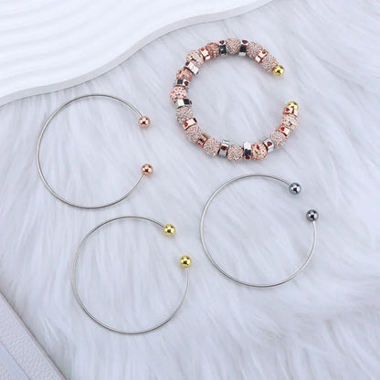 DIY Beaded Bracelets Unlimited Creative Couple Bracelets Beaded Round Head Bracelets