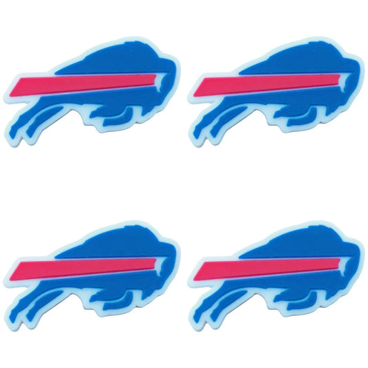 NFL Football Team Buffalo Bill Silicone Beads