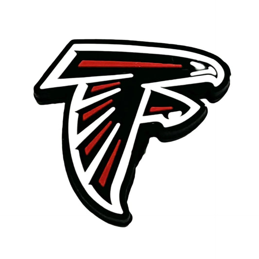 NFL Football Team Falcon Silicone Beads