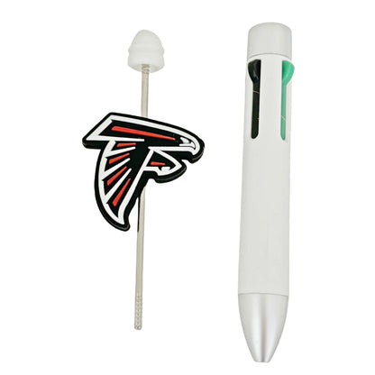 NFL Football Team Falcon Silicone Beads