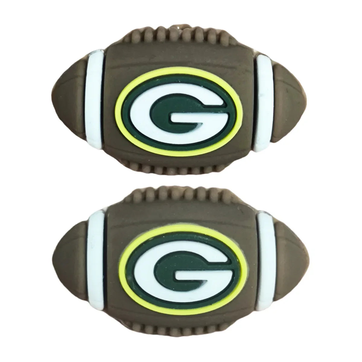 3D NFL Football Team Silicone Beads | DIY Sports Fan Bracelet & Keychain Craft Bead