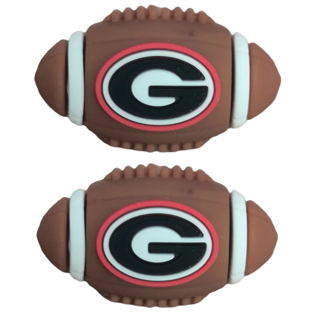 3D NFL Football Team Silicone Beads | DIY Sports Fan Bracelet & Keychain Craft Bead