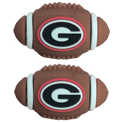 3D NFL Football Team Silicone Beads