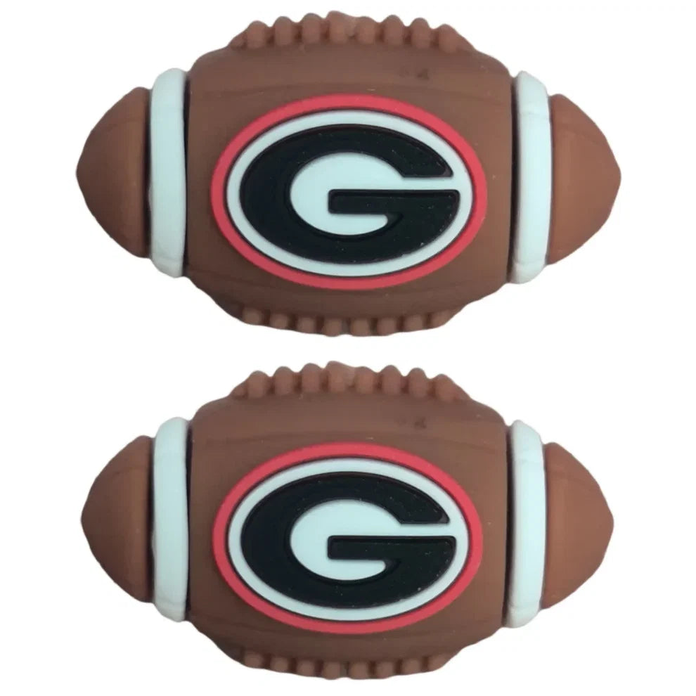 NCAA Game Day Sports Focal Beads Silicone Jersey & Helmet Beads for Beadable Pens DIY Crafts