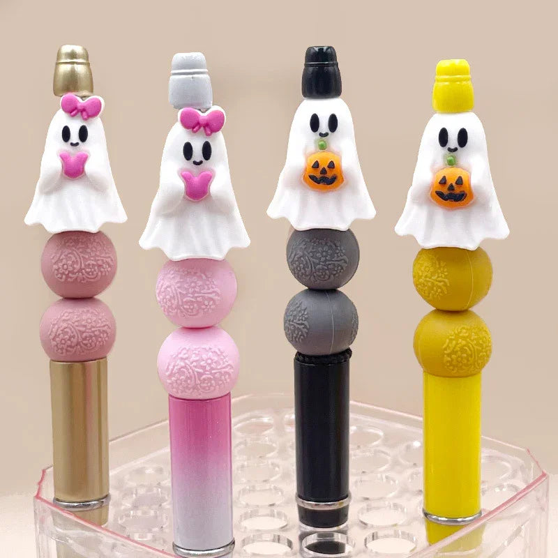 Halloween 3D Silicone Insert Focal Beads | Silicone Focal Bead for DIY Keychain & Pen Wrap