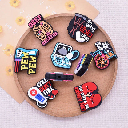 Doctor and Nurse Series Cartoon Silicone Focus Beads