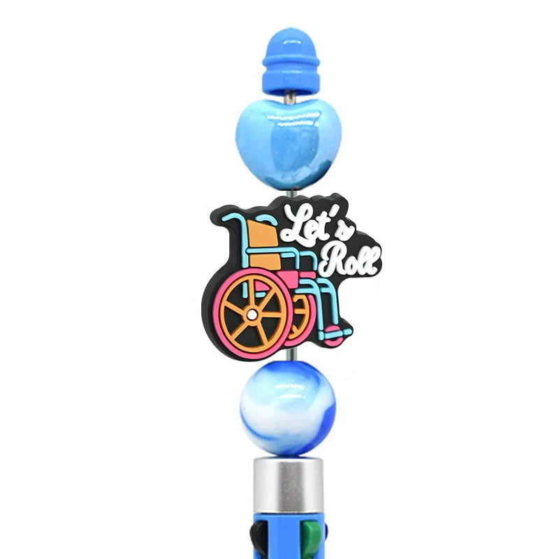 Doctor and Nurse Series Cartoon Silicone Focal Beads - Beadable Cat