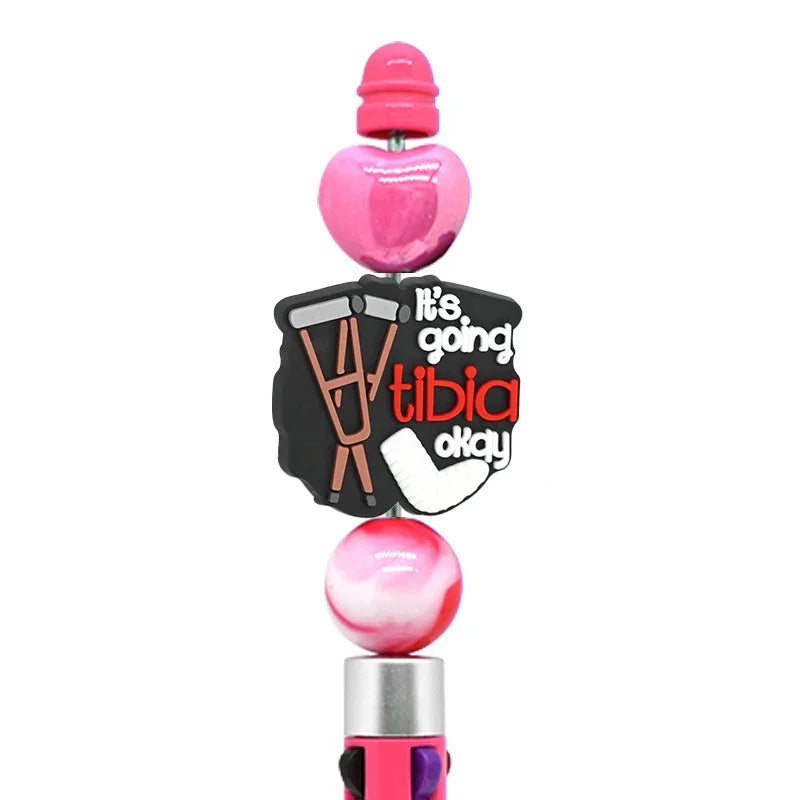 Doctor and Nurse Series Cartoon Silicone Focus Beads