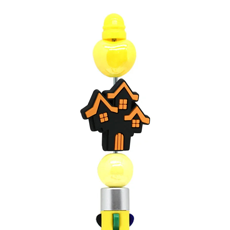 Halloween Cartoon Silicone Focus Beads Collection
