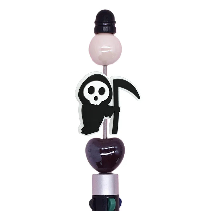 Halloween Cartoon Silicone Focus Beads Collection