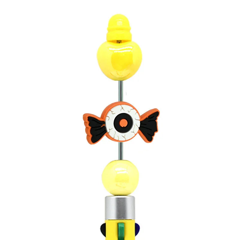 Halloween Cartoon Silicone Focus Beads Collection