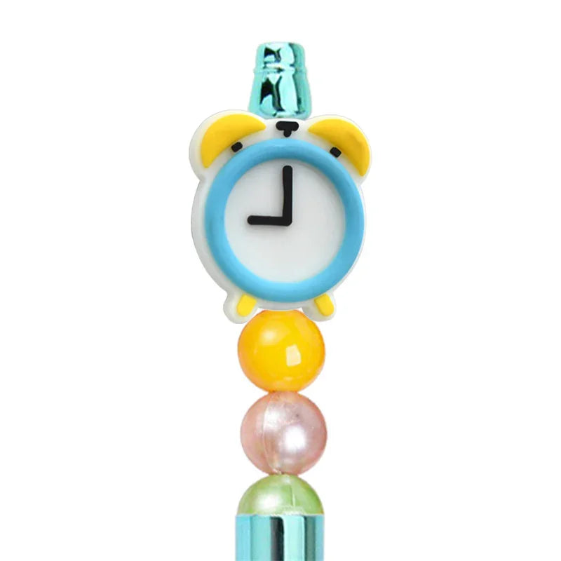Ballpoint Pen Silicone Focus Beads Double-sided Focus Beads for The Upper | Silicone Focal Bead for DIY Keychain & Pen Wrap
