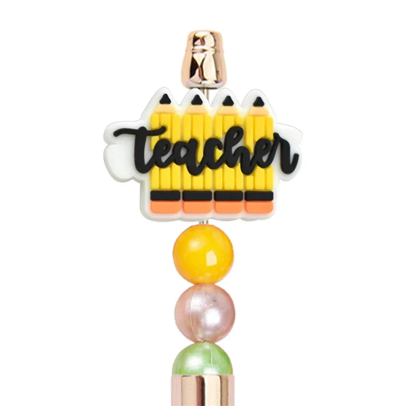 Ballpoint Pen Silicone Focus Beads Double-sided Focus Beads for The Upper School Season