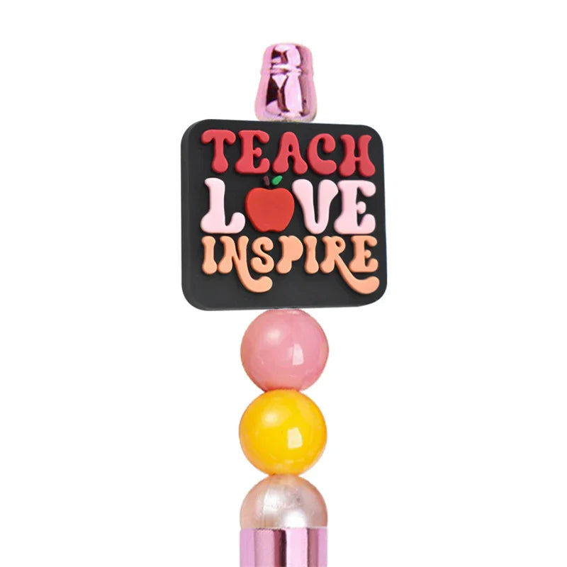 Ballpoint Pen Silicone Focus Beads Double-sided Focus Beads for The Upper School Season