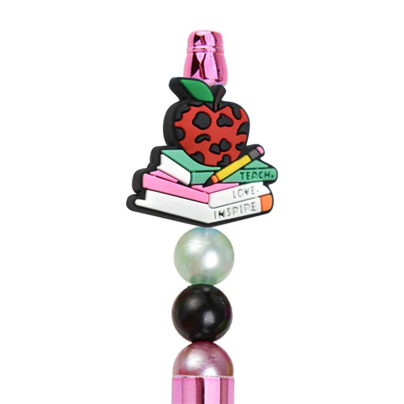 Ballpoint Pen Silicone Focus Beads Double-sided Focus Beads for The Upper School Season