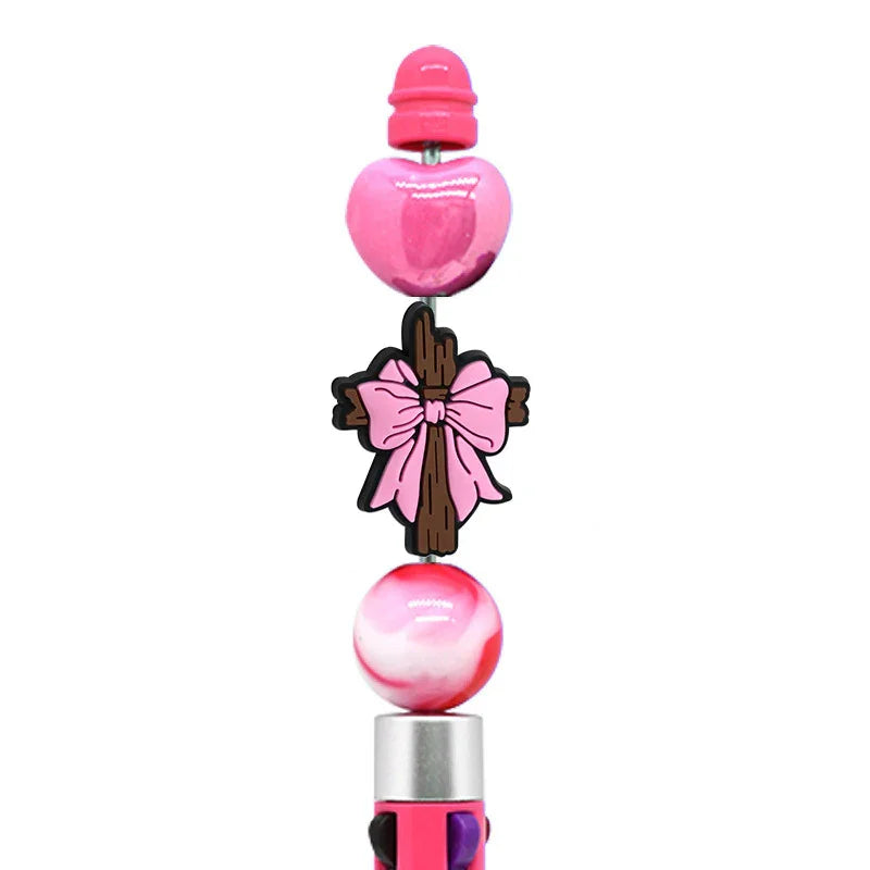 Cross Creative Bead Pen Silicone Focus Beads | Silicone Focal Bead for DIY Keychain & Pen Wrap