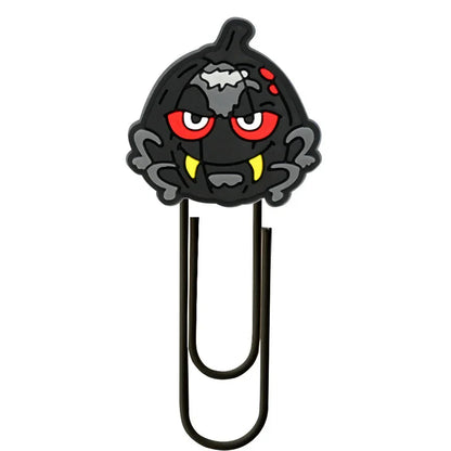 Halloween Cartoon Bookmark Student Stationery Storage Paper Clip Horror Pumpkin Paper Clip