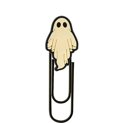 Halloween Cute Ghost Cartoon Colorful Paper Clips