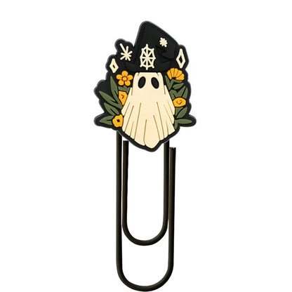 Halloween Cute Ghost Cartoon Colorful Paper Clips