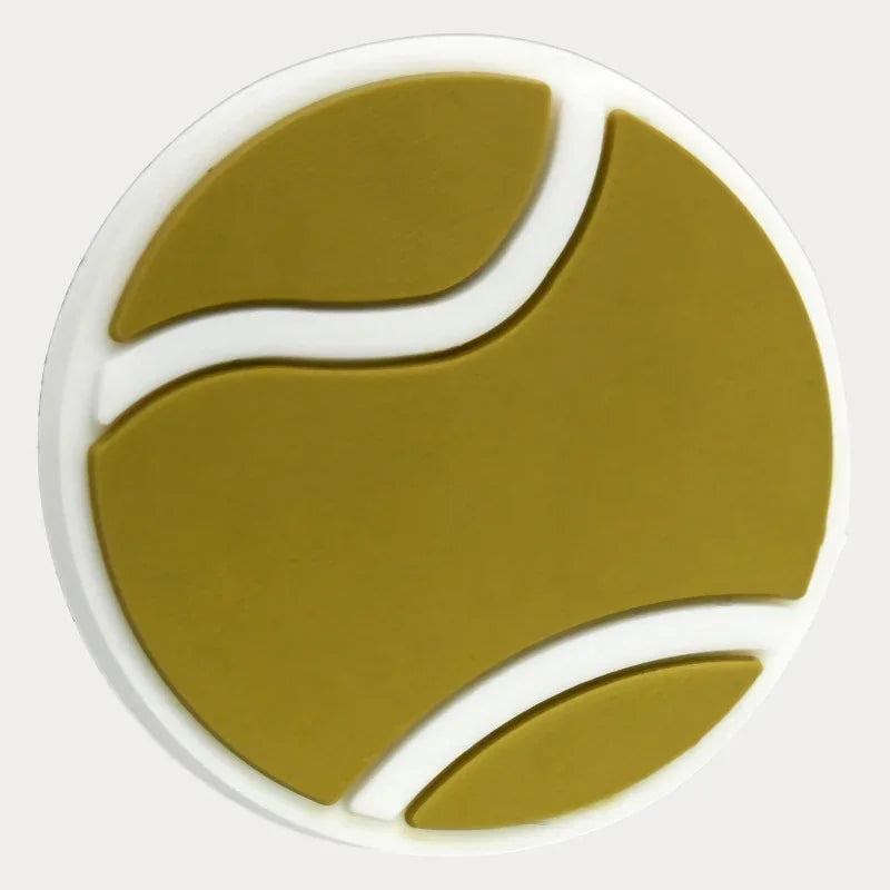 Ball Cartoon Beads Double-sided Pattern 3D Silicone Focus Beads