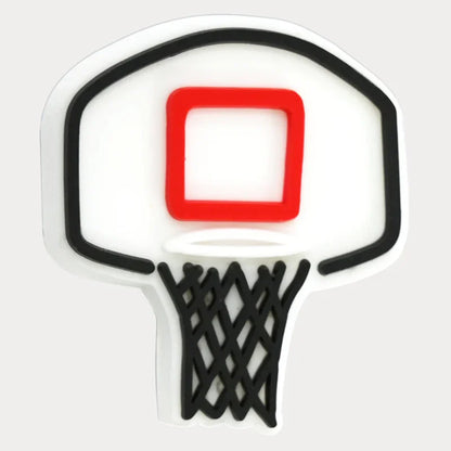 Ball Cartoon Beads Double-sided Pattern 3D Silicone Focus Beads