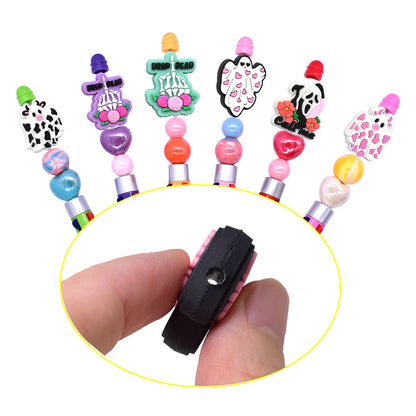 Halloween Cartoon Bead Pen Silicone Focus Beads