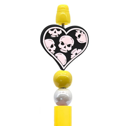 Halloween Cartoon Bead Pen Silicone Focus Beads