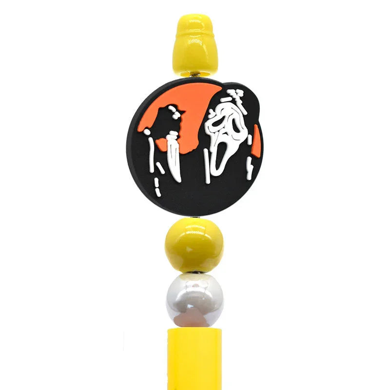 Halloween Cartoon Bead Pen Silicone Focus Beads