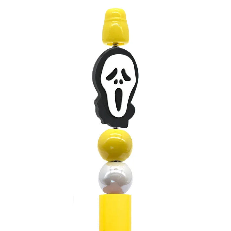Halloween Cartoon Bead Pen Silicone Focus Beads