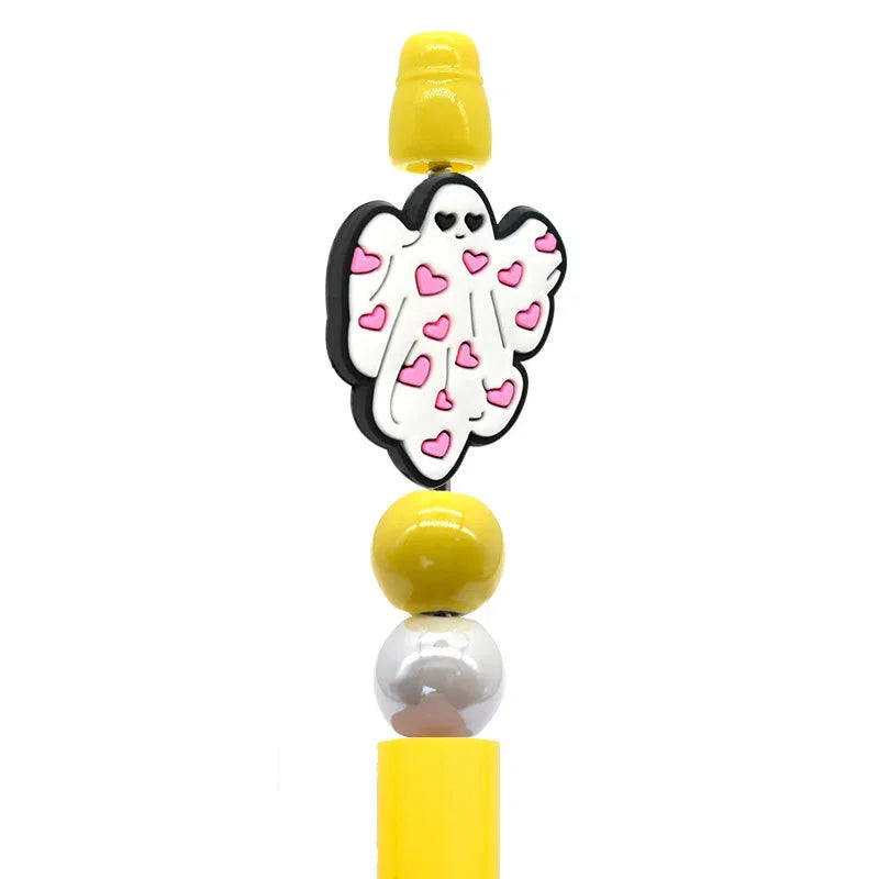 Halloween Cartoon Bead Pen Silicone Focus Beads