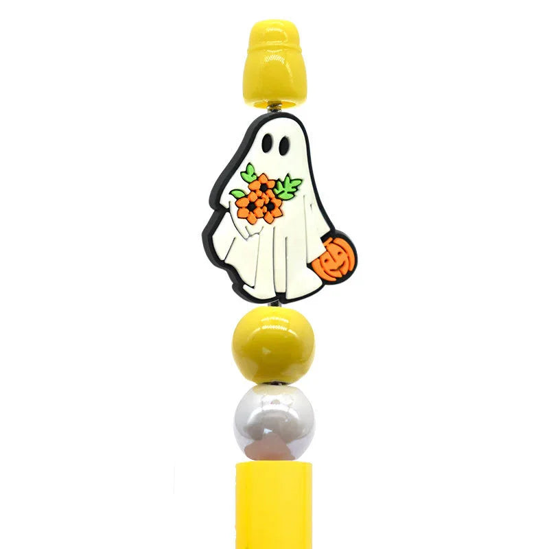 Halloween Cartoon Bead Pen Silicone Focus Beads