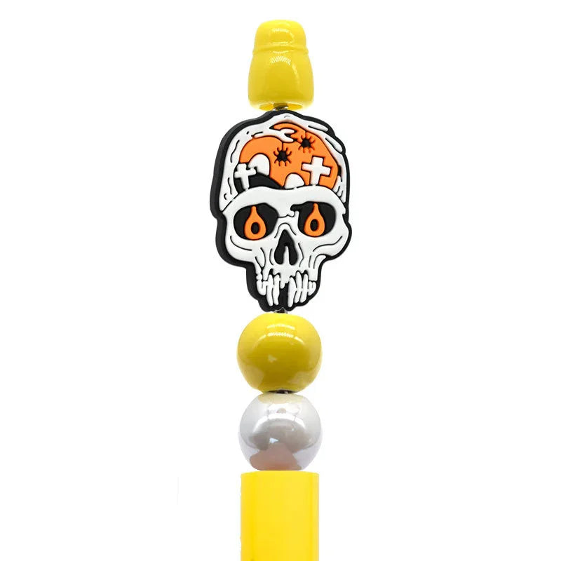 Halloween Cartoon Bead Pen Silicone Focus Beads