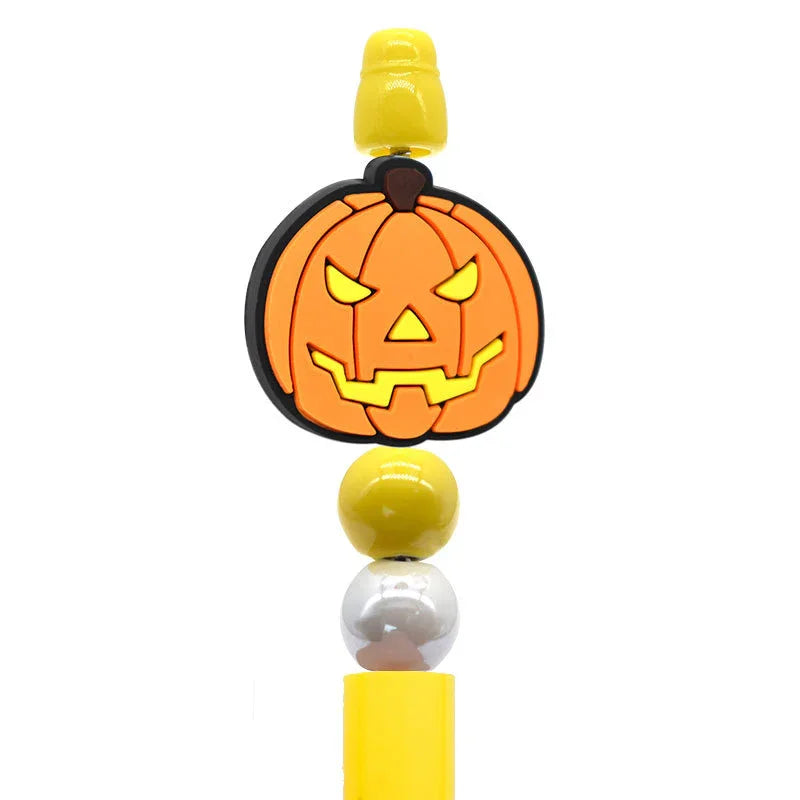Halloween Cartoon Bead Pen Silicone Focus Beads