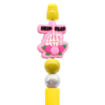 Halloween Cartoon Bead Pen Silicone Focus Beads