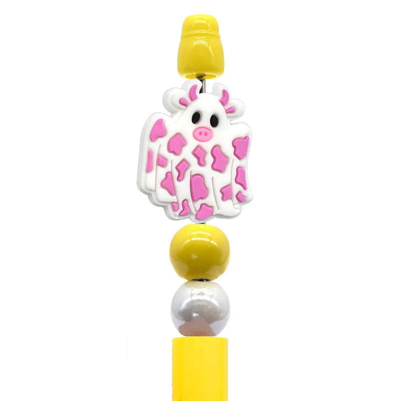 Halloween Cartoon Bead Pen Silicone Focus Beads