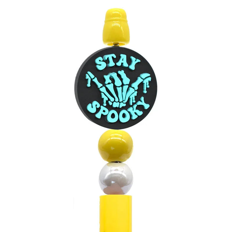 Halloween Cartoon Bead Pen Silicone Focus Beads