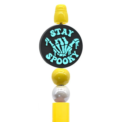 Halloween Cartoon Bead Pen Silicone Focus Beads